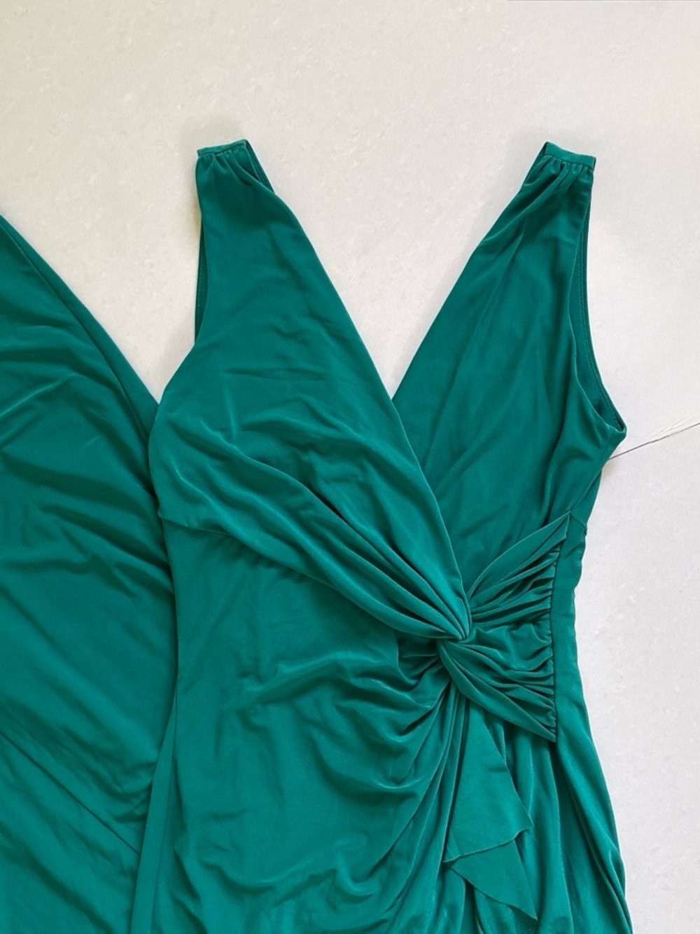 Ralph Lauren Evening Emerald Green Maxi Dress
